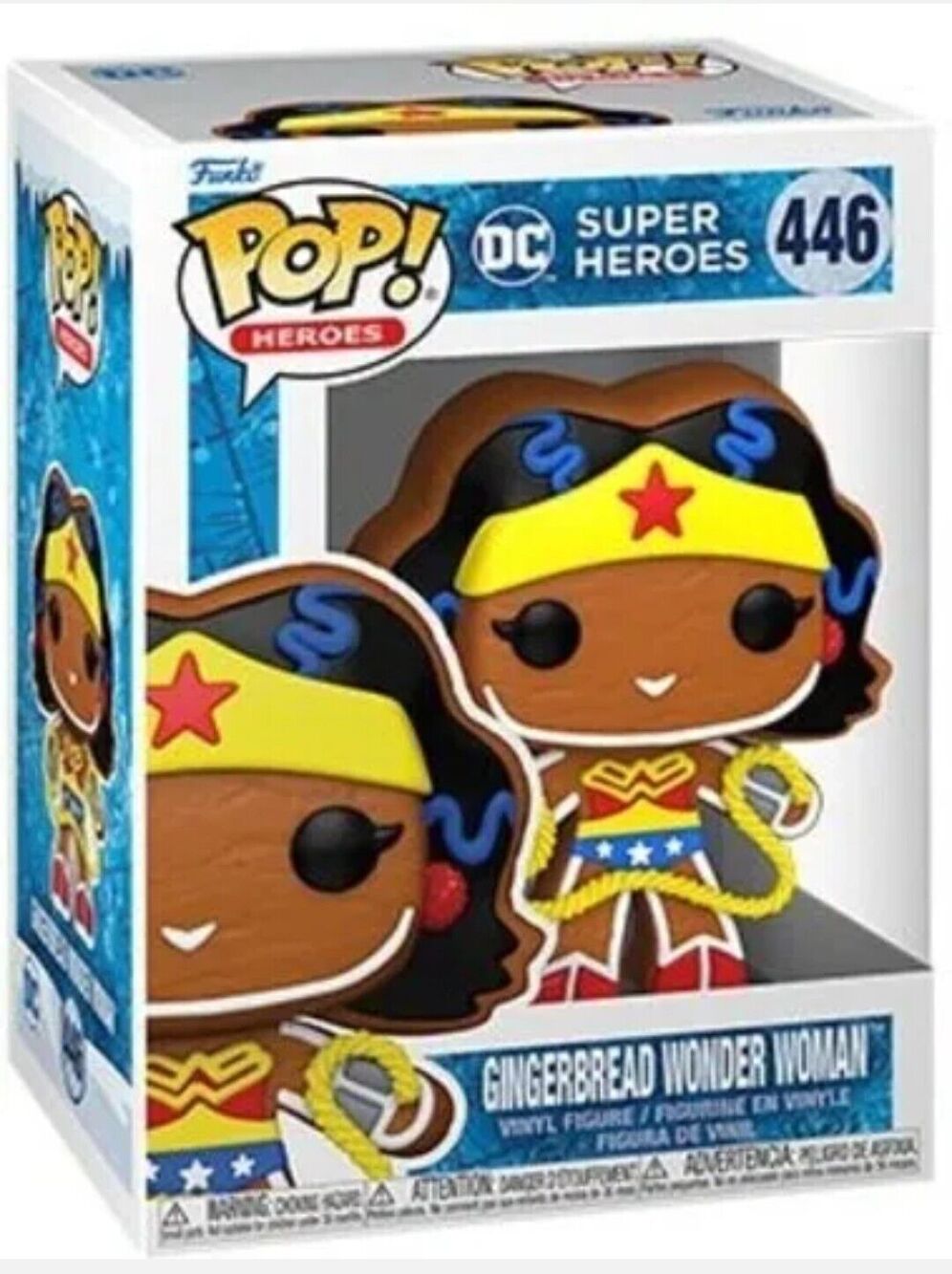 Funko DC Holiday POP Gingerbread Wonder Woman Vinyl Figure